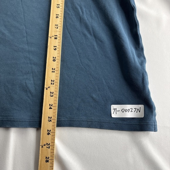 Goodfellow & Co Collared T Shirt Men's Medium Medium Blue Short Sleeve - Picture 3 of 7